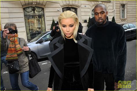 Kim Kardashian Debuts Platinum Blonde Hair Photo 3318869 Kanye West
