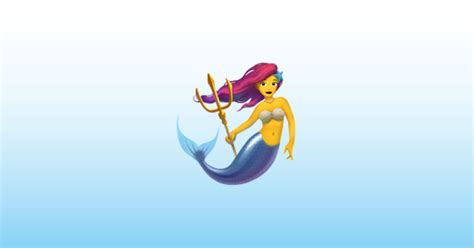Mermaid Emoji 🧜‍♀️