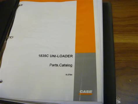 Case 1835c Uni Loader Skid Steer Parts Catalog Manual 8 2784 11026