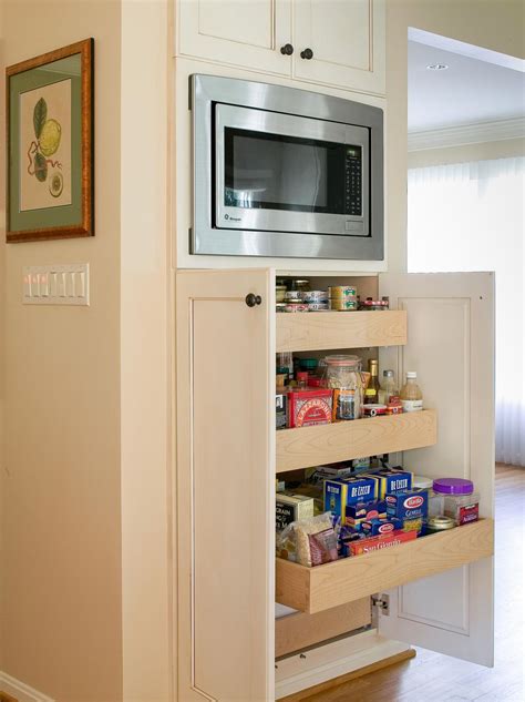 7 Space Saving Ways To Integrate A Microwave For A More Efficient