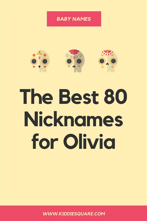 The Best 80 Nicknames For Olivia Kiddiesquare Nicknames For Olivia