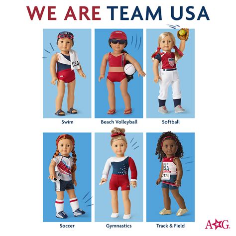 New Sets For Your Sports Star American Girl Doll Crafts American Girl
