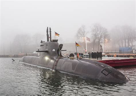 German Navy Type 212 Submarine Runs Aground While Departing Norwegian