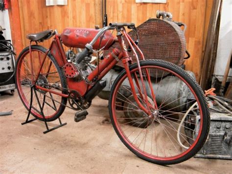 1908 Indian Torpedo Tank Replica Board Track Racer Rat Rod Bike