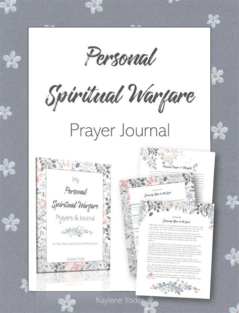 30 Personal Spiritual Warfare Prayers Kaylene Yoder