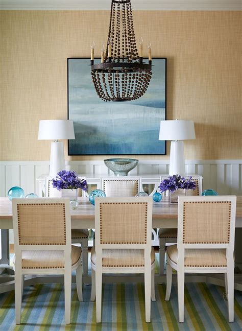 Coastal Dining Room By Andrew Howard Interior Design Beautiful Dining