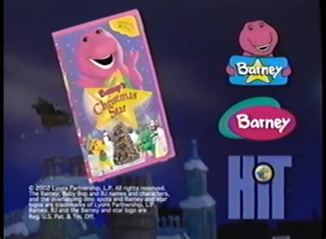Opening And Closing To Barney Christmas Time With Barney 2003 Vhs
