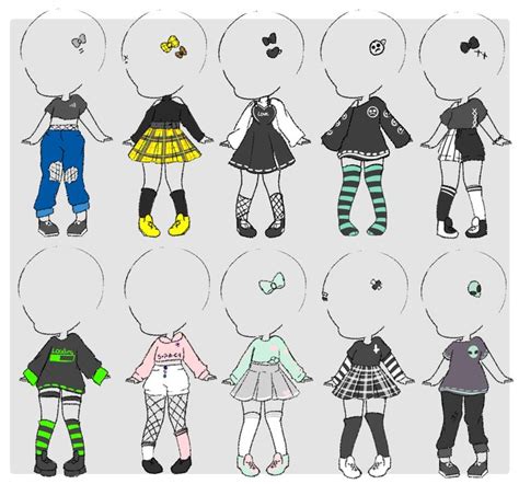 Outfit Adopts Set Price Open 4 Left By Bugtm On Deviantart