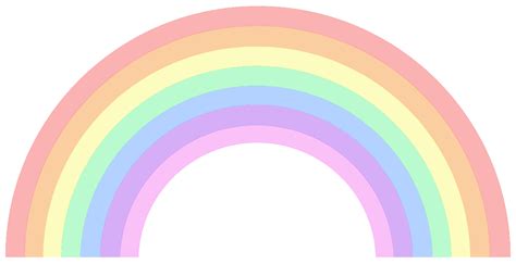 Clipart Rainbow Pastel Clipart Rainbow Pastel Transparent Free For