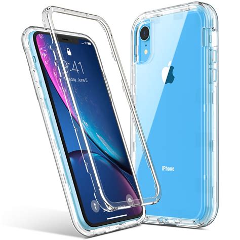 Iphone Xr Case Ulak Stylish Crystal Clear Heavy Duty Hybrid Hard Pc