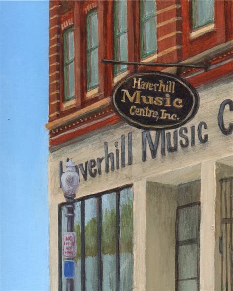 Debbie Shirley Art Haverhill Music Local Landscape Cityscape Painting