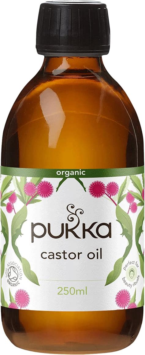Pukka Herbs Organic Cold Pressed Castor Oil Helps Hair Growth