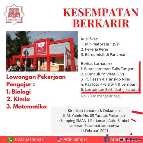 Contact kalibaru banyuwangi on messenger. Lowongan Kerja di Agam, Sumatera Barat Februari 2021