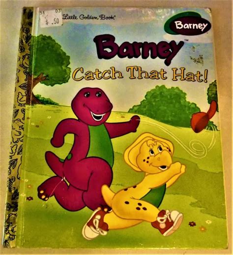 Barney Catch That Hat A Little Golden Book 1997 1st Edition By Mark S