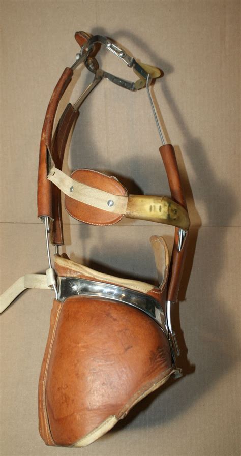 Vintage Leather Stainless Steel Milwaukee Back Brace For Scoliosis