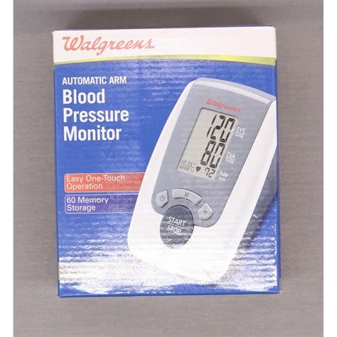 Walgreens Wgnbpa 730 Automatic Arm Blood Pressure Monitor Auto Arm 2