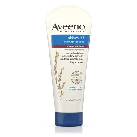 Aveeno Skin Relief Intense Moisture Overnight Cream 73 Oz