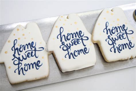 Home Sweet Home Cookie Favorsdessert Works