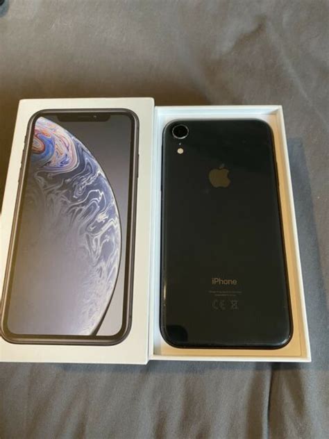 Apple Iphone Xr 64gb Black Unlocked A2105 Gsm For Sale Online