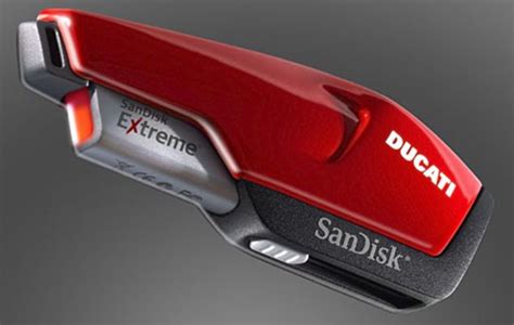 Sandisk Ducati Edition Flash Drives Look Fast Cool Inspiration