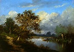 "A Quiet Afternoon" Jules Dupré (1811 - 1889)