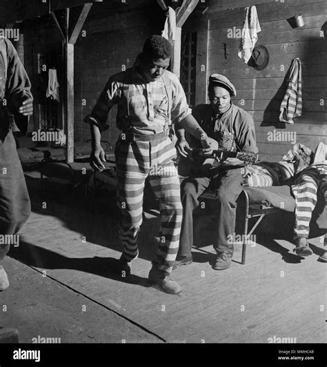 African American Prisoners Play Music And Dance In Their Greene County