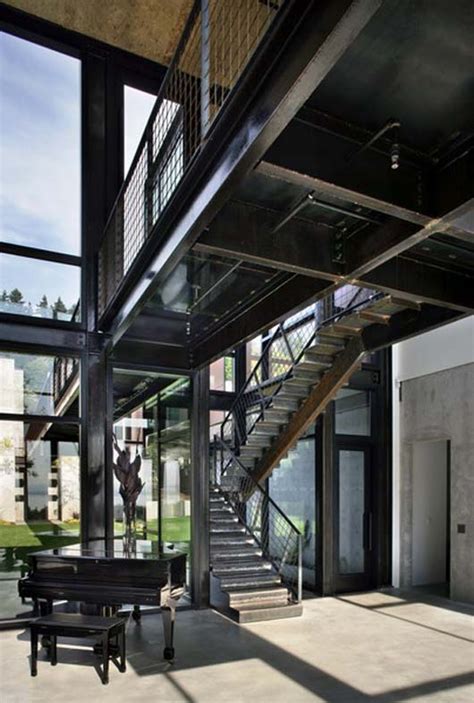 We assumed that the plans developed by our engineers would ensure, if followed, that our project would result in a soundly engineered house. Luxury Family House Design With Exposed Steel Bridge Ideas ...