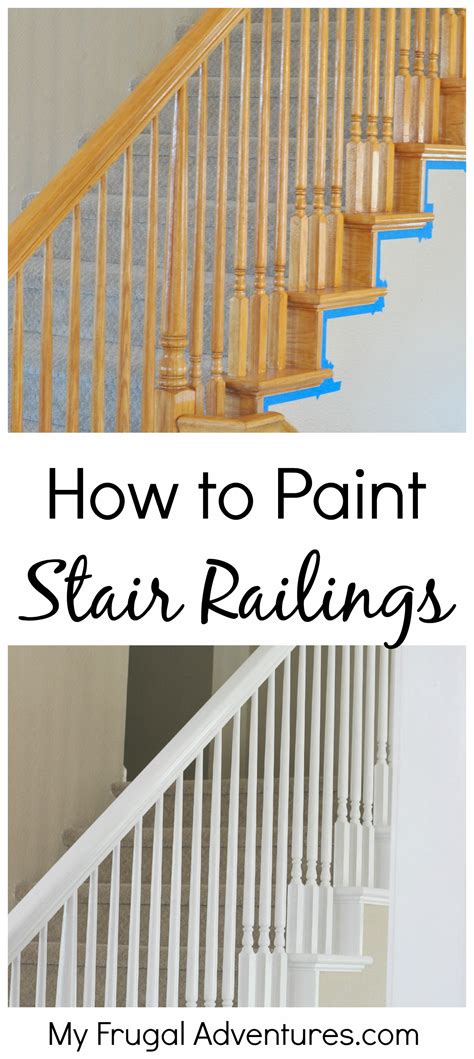 Anyone have a good black paint to. How to Paint Stairwells - My Frugal Adventures