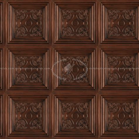 Interior Ceiling Tiles Panel Texture Seamless 02905