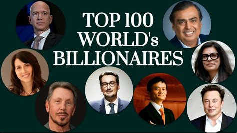 Top 10 The Richest People In The World Gambaran