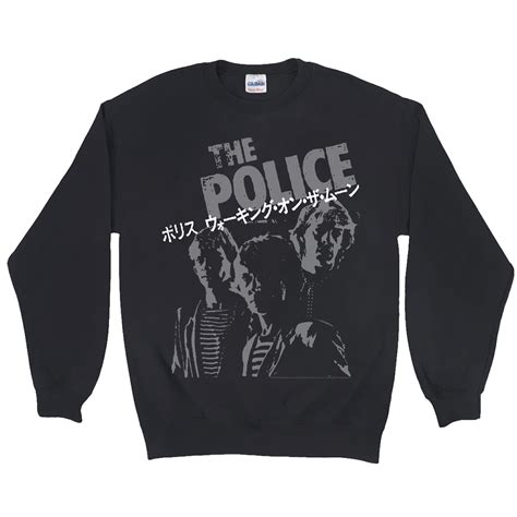 The Police Sweatshirt The Police Japanese Promotion The Police Sweatshirt