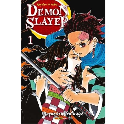 Demon Slayer Vol1 Kimetsu No Yaiba Mangá Panini Livros