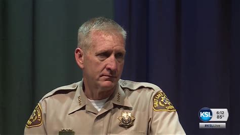 Salt Lake County Will Soon Have A New Interim Sheriff Youtube