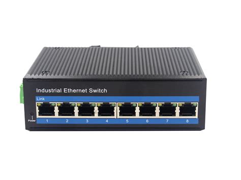 Gigabit 8 Port Industrial Ethernet Switch Bl161g