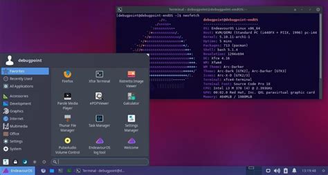 Endeavouros Release Brings Latest Xfce I Setup And More