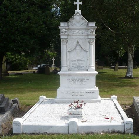 Grave Of George Formby In Warrington Cemetery Pic By Mike Wire