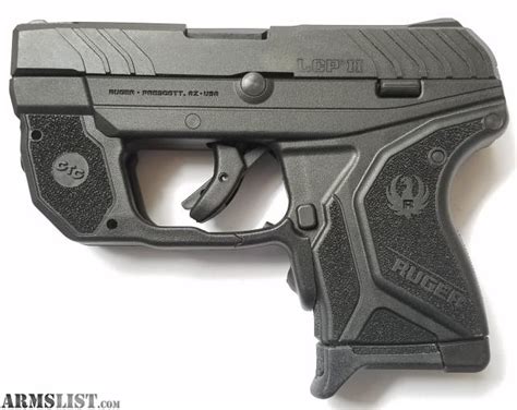Armslist For Sale Ruger Lcp Ii In 380 Auto Black W Crimson Trace