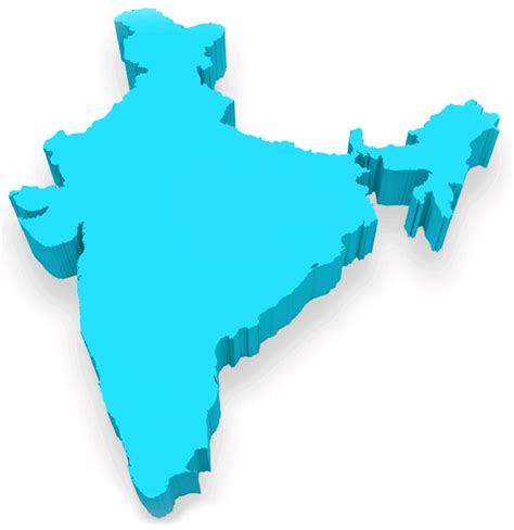 Map Of India Png