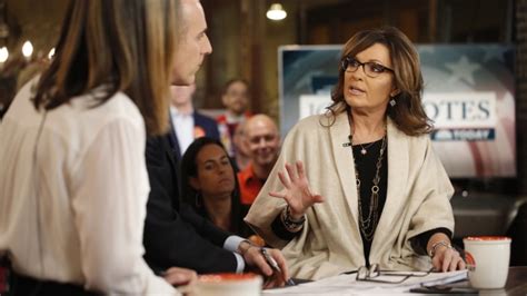 Sarah Palin On Today Show Talks Iowa Caucuses Controversial Ptsd