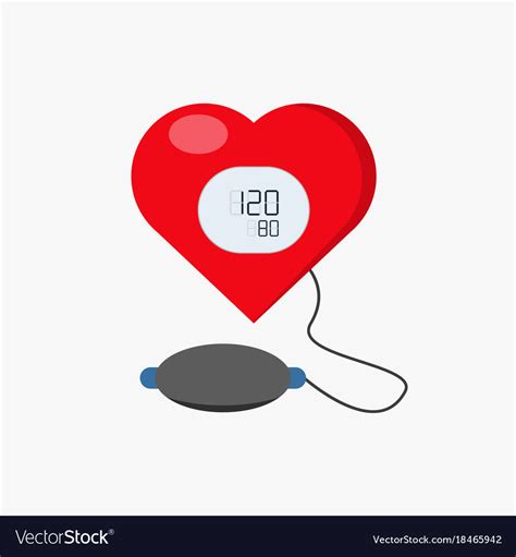 Blood Pressure Chart Stock Vector Illustration Of Concept 136353467