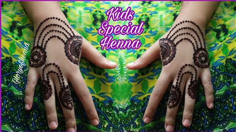 Jewellery Mehndi Design Ornamental Henna For Baby Girl Easy Mehndi