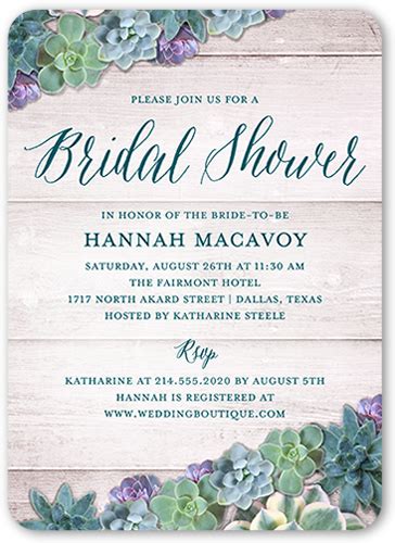 Shutterfly Wedding Shower Invitations