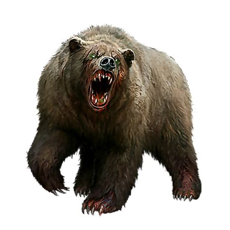 Dire Bear Pathfinder 2e Pfrpg Dnd Dandd 35 5e D20 Fantasy Brown Bear