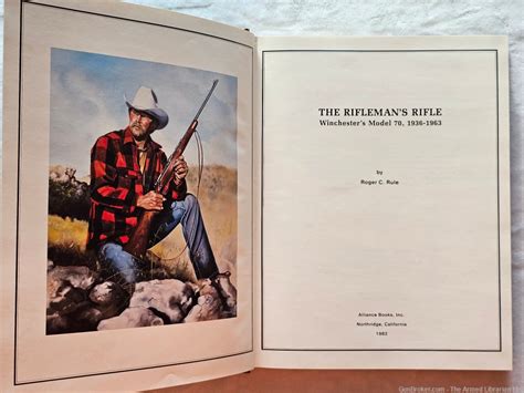 The Riflemans Rifle By Roger Rule Winchester Model 70 Signed