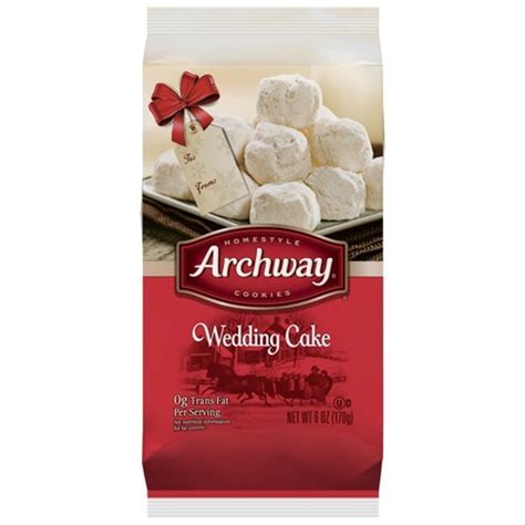 Pin by archway cookies on holiday fun 10 10. Archway Specialties Wedding Cake Cookies - 6 oz : Target
