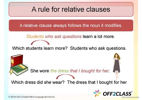 How To Teach Relative Clauses An ES English ESL Powerpoints