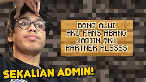 Aku Seleksi Partner Dan Admin Baru Di Minecraft Youtube