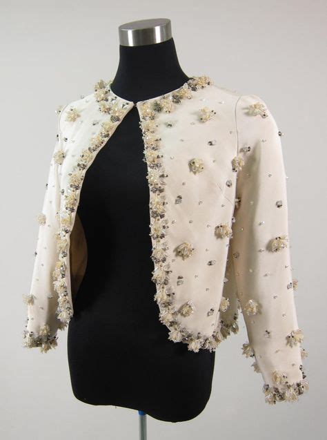 This Evening Jacket Is The Bolero Style That Was Very Popular At The