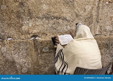 Prayer At Western Wall Editorial Stock Photo Image Of Historical