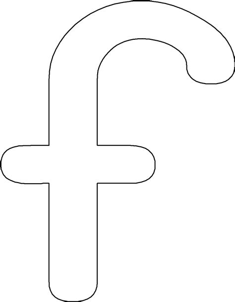 F Letter Alphabet Printable Coloring Pages